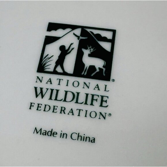 National Wildlife Federation WFE3 Songbird Red Birds 7.5" Salad Plates Set of 3 - Picture 8 of 16